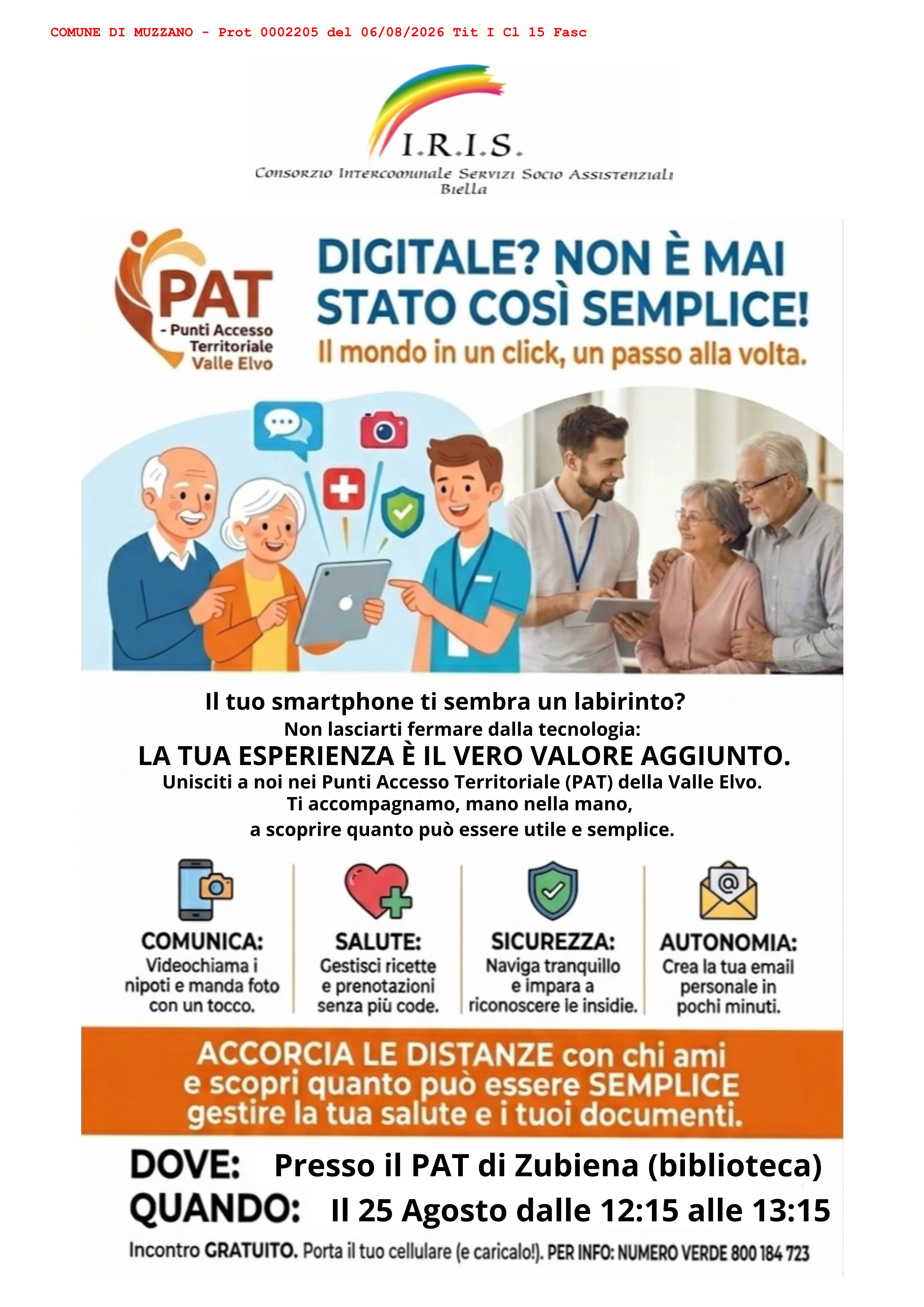 PAT-Punti di accesso Territoriale Valle Elvo